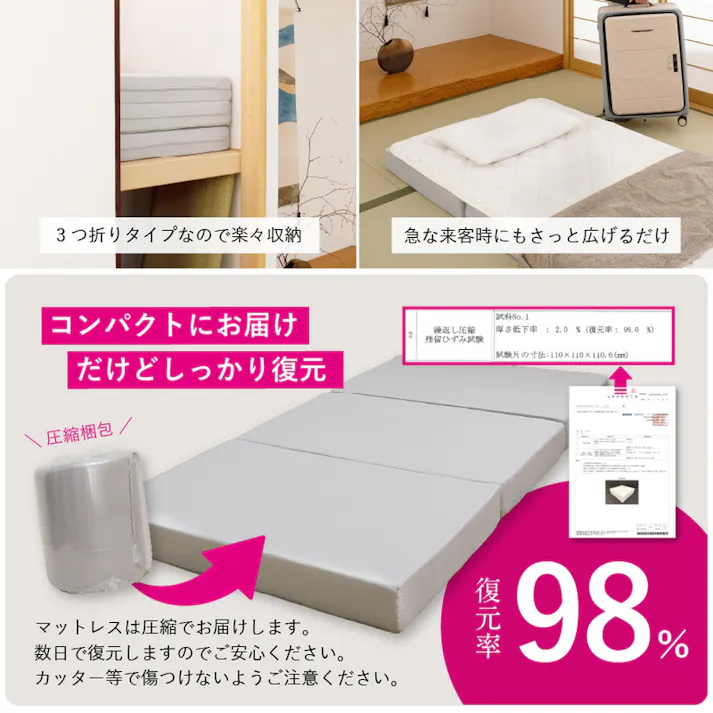 HAGIHARA ピターら メレンゲタッチの敷きパッド マットレスセット シングル 100×200 ベージュ 4955872962962 肌触り ふわふわ マットレス 敷きパッド 270610100【別送品】