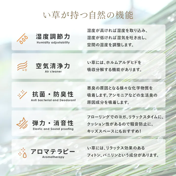 置き畳 凛 約82×82×2.5cm ブラウン 滑り止め カット可 消臭調湿 HAGIHARA 160901400【別送品】