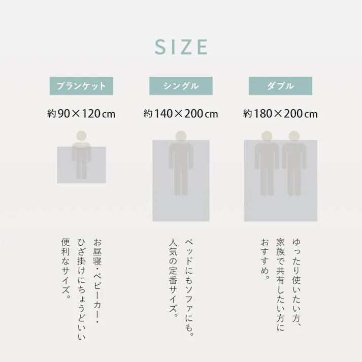 デザインガーゼケット ブランケット 約90×120cm ライン ベージュ コットン ひざ掛け オールシーズン HAGIHARA 270104412【別送品】