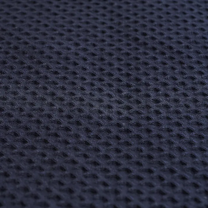 スローケット ソリッド 約140×200cm ネイビー コットン オールシーズン うす掛け HAGIHARA 270104910【別送品】