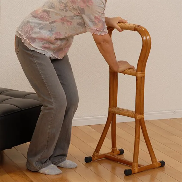 萩原スリーアイ HAGIHARA 立ち上がりステッキ S-999 4934257181129【別送品】