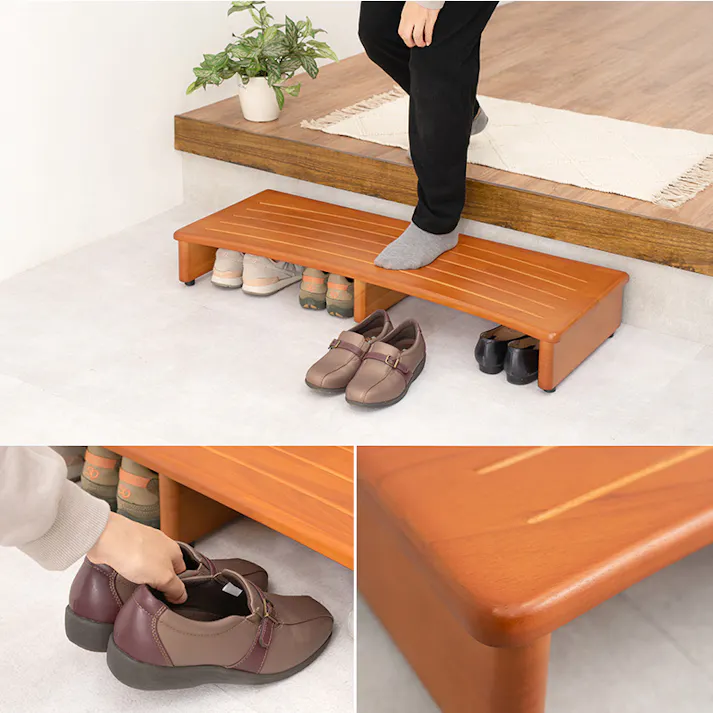 萩原スリーアイ HAGIHARA 玄関踏み台 VH-7932-90 幅90cm 4934257219136【別送品】