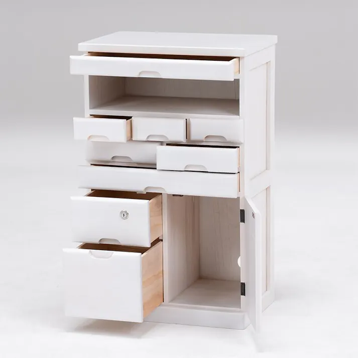 萩原スリーアイ HAGIHARA FAX台 MFX-6230WS ホワイトウォッシュ 幅48cm 4934257224697【別送品】