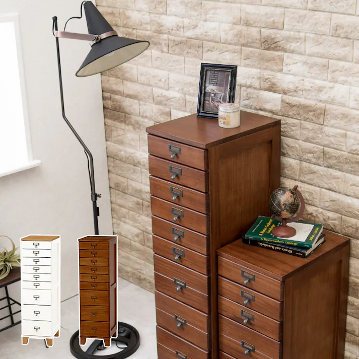 萩原スリーアイ HAGIHARA チェスト MCH-6161NW ナチュラル/ホワイト 高さ99cm 4934257224772【別送品】