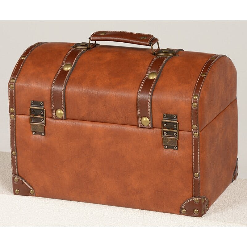 萩原スリーアイ HAGIHARA トランク MUD-6010LBR ライトブラウン