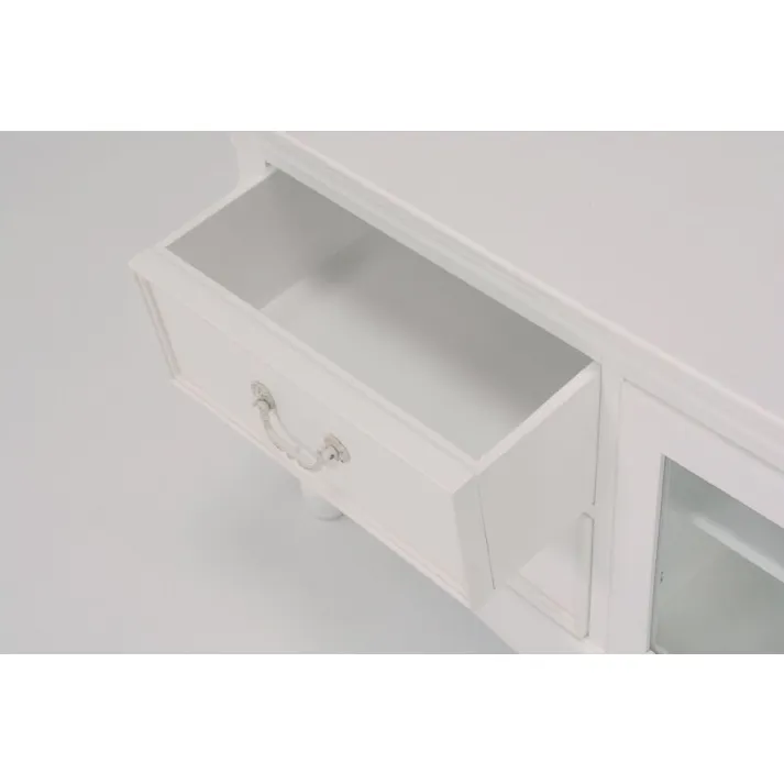 萩原スリーアイ HAGIHARA TV台 RTV-1589 ホワイト 幅150cm 配送方法:(開梱設置) 4934257233682【別送品】