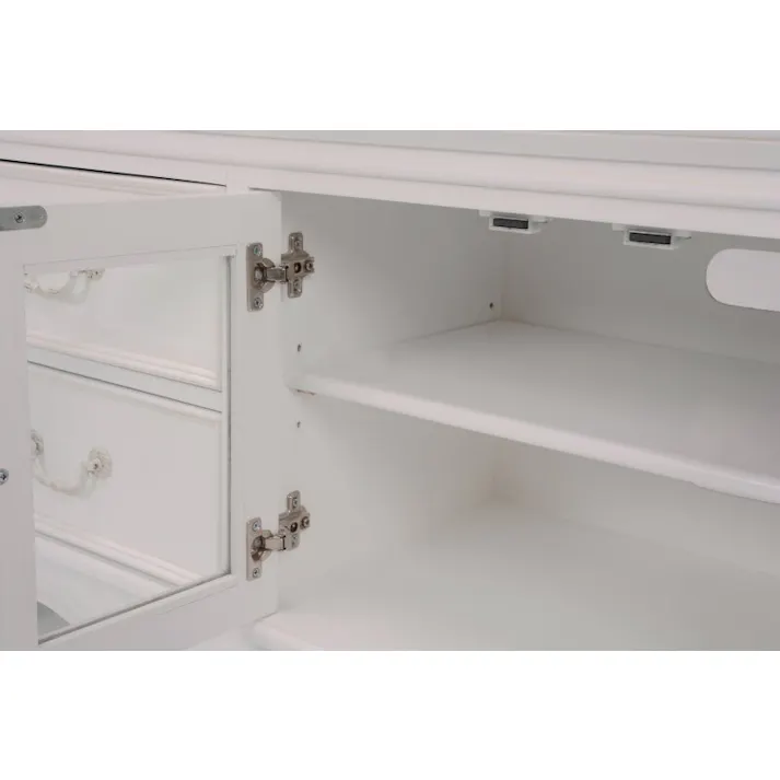 萩原スリーアイ HAGIHARA TV台 RTV-1589 ホワイト 幅150cm 配送方法:(開梱設置) 4934257233682【別送品】