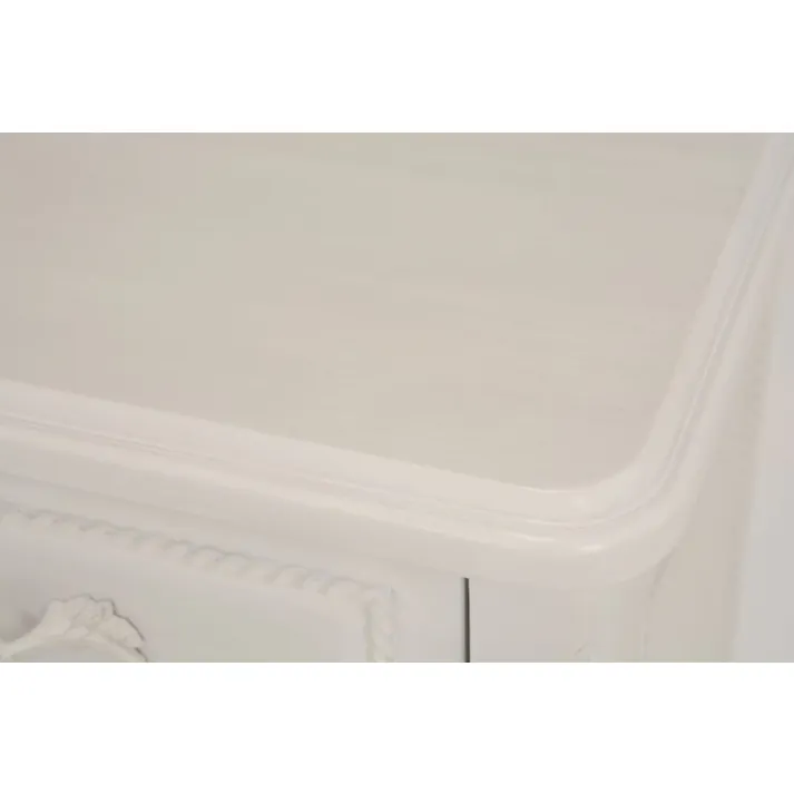 萩原スリーアイ HAGIHARA チェスト RCH-1360AW アンティークホワイト 幅90cm 4934257233750【別送品】