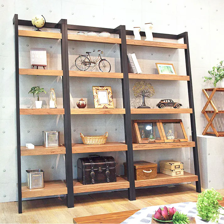 萩原スリーアイ HAGIHARA ラック RCC-1770BK ブラック 幅46cm 4934257247931【別送品】