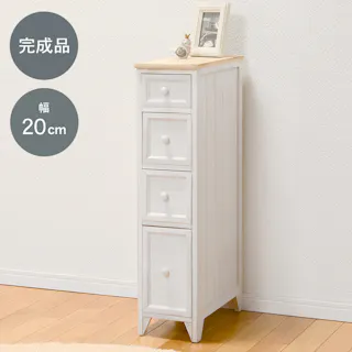 萩原スリーアイ HAGIHARA チェスト MCH-5280NAW 幅20cm 4934257248853【別送品】