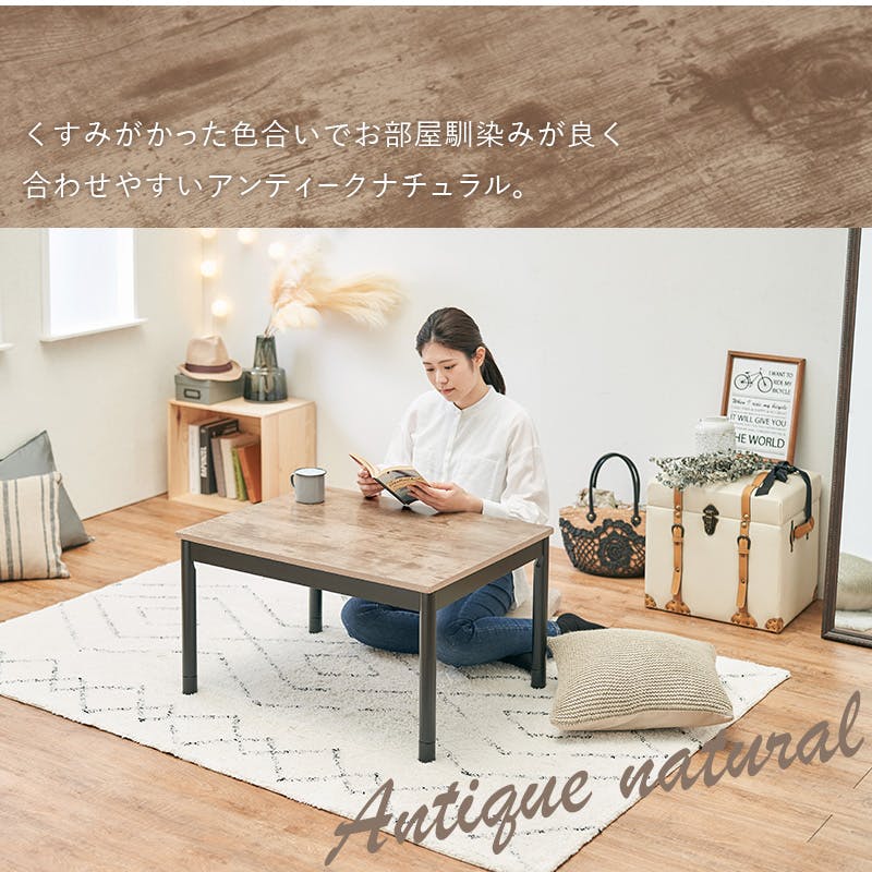 萩原スリーアイ HAGIHARA カジュアルコタツ アルテナ7560 ダーク