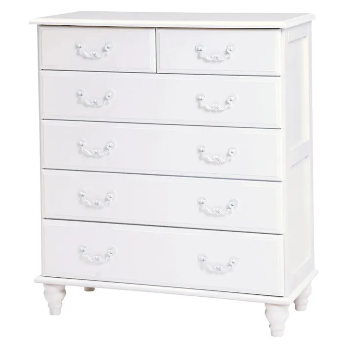 萩原スリーアイ HAGIHARA チェスト MCH-5771WH ホワイト 幅80cm 4934257259132【別送品】