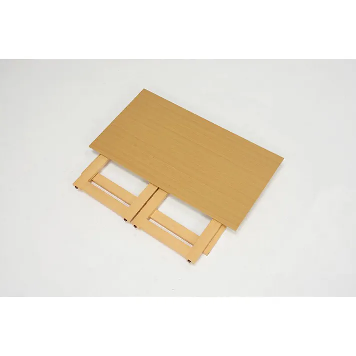 萩原スリーアイ HAGIHARA 折りたたみテーブル VT-7810NA ナチュラル 高さ55cm 4934257261760【別送品】