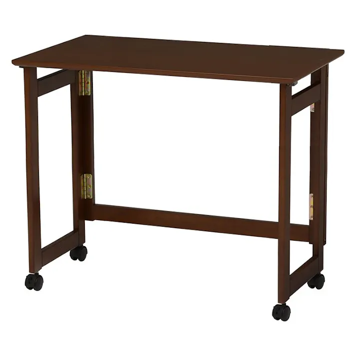 萩原スリーアイ HAGIHARA 折りたたみテーブル VT-7812DBR ダ-クブラウン 高さ71cm 4934257261814【別送品】