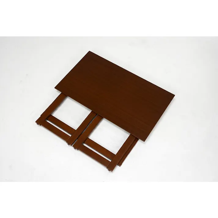 萩原スリーアイ HAGIHARA 折りたたみテーブル VT-7812DBR ダ-クブラウン 高さ71cm 4934257261814【別送品】