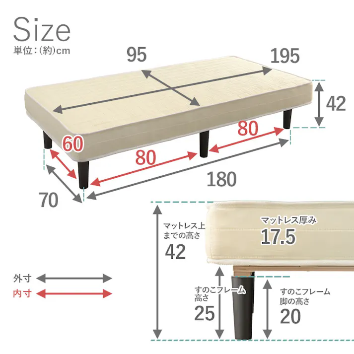 萩原スリーアイ HAGIHARA ボンネルコイルマットレスベッド KMB-3105BK ブラック シングルサイズ 4934257272780【別送品】