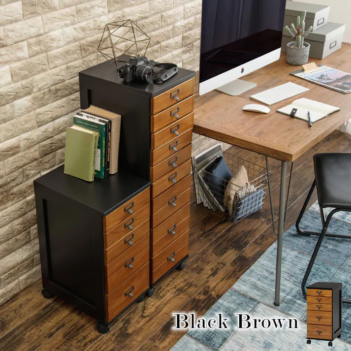 萩原スリーアイ HAGIHARA チェスト MCH-6170NW ナチュラル/ホワイト A4サイズ収納 5段 4934257280808【別送品】