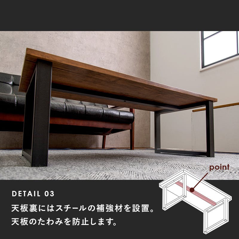 フリーテーブル　115×75 ライトブラウン フリーテーブル115x75 DBR/LBR ライトブラウン 1セット（1点