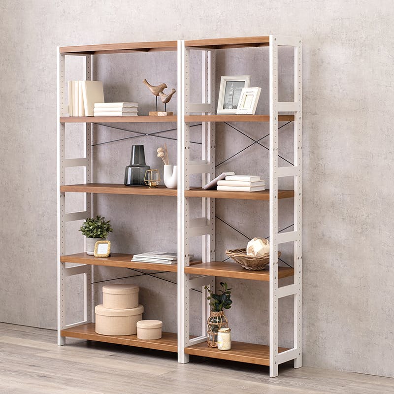 萩原スリーアイ HAGIHARA ラック MCC-6036WS ホワイトウォッシュ