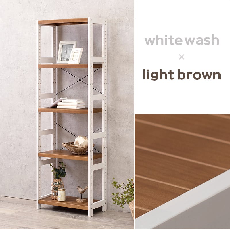 萩原スリーアイ HAGIHARA ラック MCC-6036WS ホワイトウォッシュ 幅