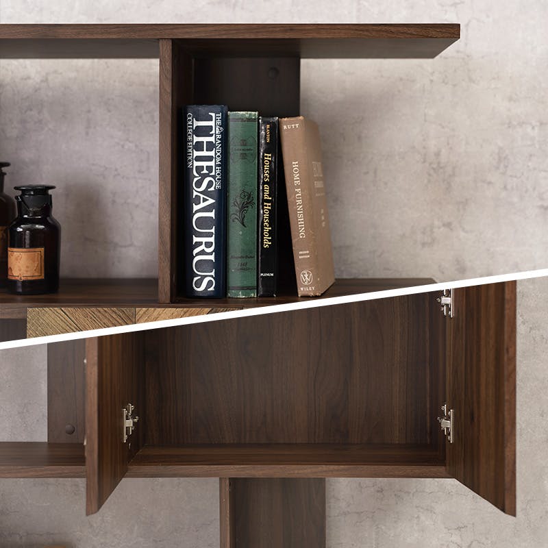 【t328i】アンファン コーハウス 家具　3段シェルフ　扉付き t328i】アンファン コーハウス 家具 3段シェルフ 扉付き Amazon