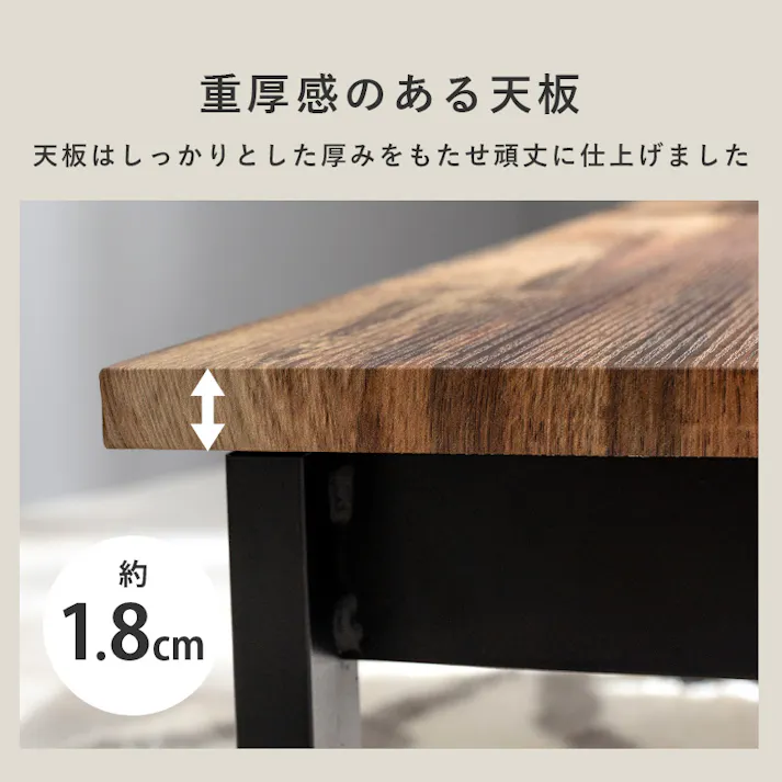 萩原スリーアイ HAGIHARA 折れ脚テーブル LT-4396BR ブラウン 棚無・ロの字脚 4934257290296【別送品】