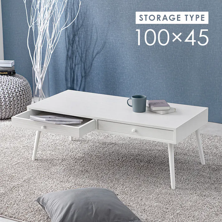 萩原スリーアイ HAGIHARA テーブル MT-6622NA ナチュラル 幅100cm 4934257292658【別送品】