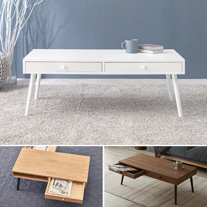 萩原スリーアイ HAGIHARA テーブル MT-6622NA ナチュラル 幅100cm 4934257292658【別送品】