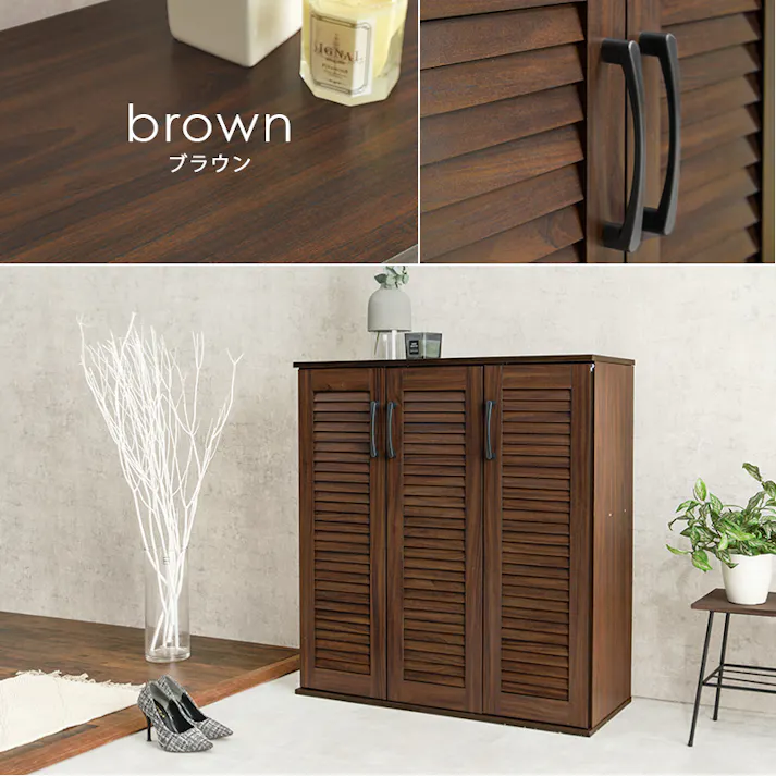 萩原スリーアイ HAGIHARA ルーバーシューズラック RSR-1701WH ホワイト 幅89cm 4934257294881【別送品】