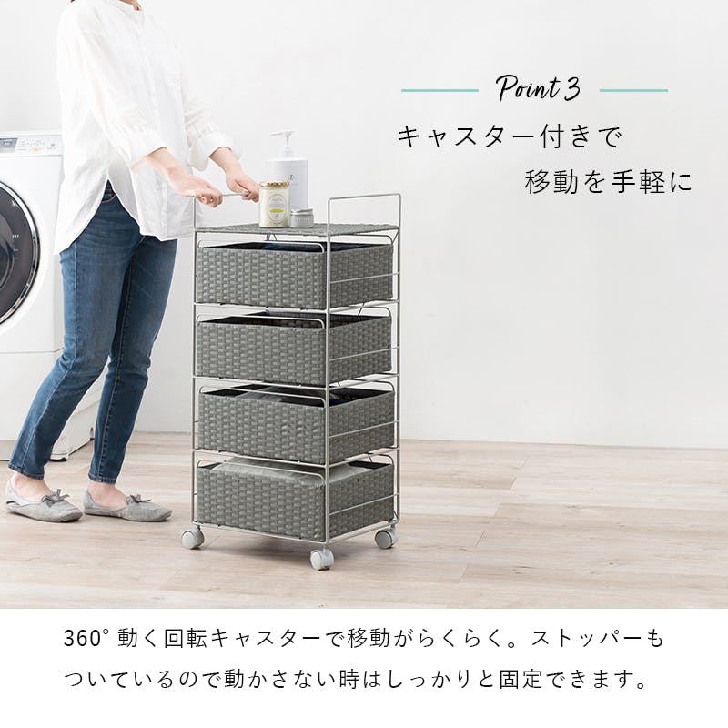 みなと商事ランドリー 複製原画 5枚セット 萩原スリーアイ HAGIHARA ランドリーラック RAN-2425GY グレー