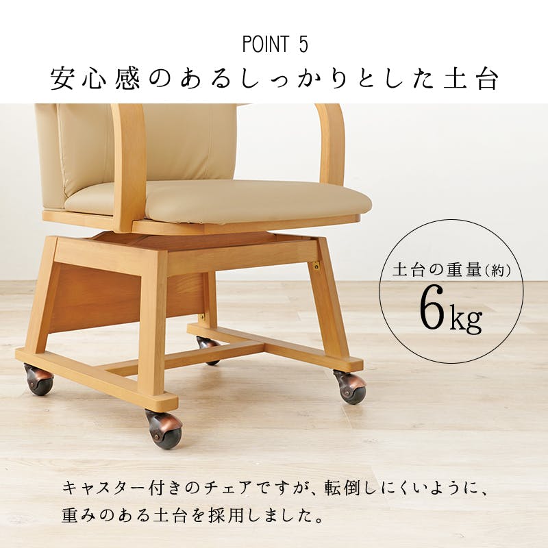 萩原スリーアイ HAGIHARA コタツチェア KOC-7059-NA ナチュラル