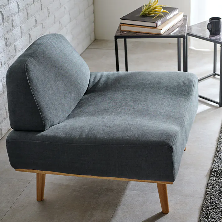 萩原スリーアイ HAGIHARA ソファ レスト1P-DGY ダークグレー 一人掛け 4934257302319【別送品】