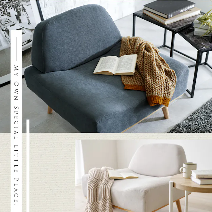 萩原スリーアイ HAGIHARA ソファ レスト1P-MYE マスタードイエロー 一人掛け 4934257302333【別送品】