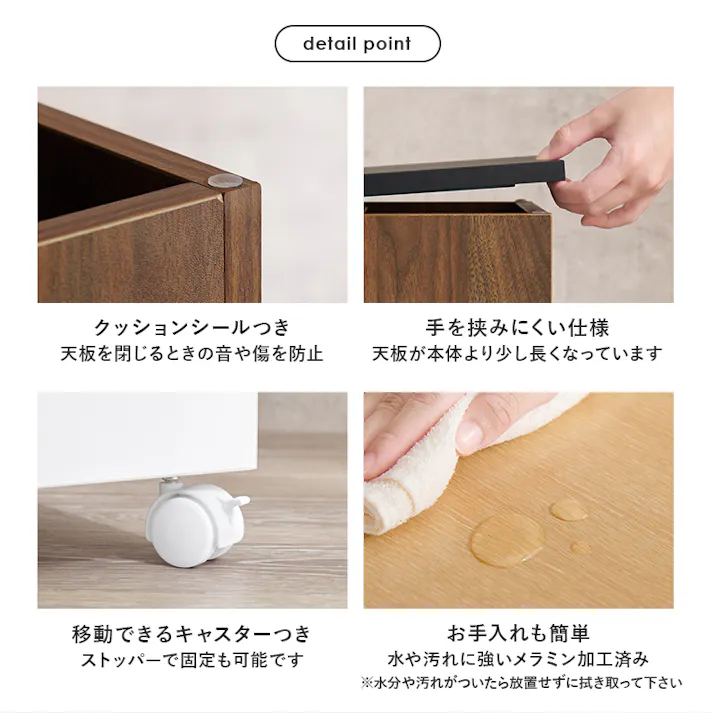 萩原スリーアイ HAGIHARA コスメワゴン MUD-6678WH ホワイト LEDライト無し 4934257302944【別送品】