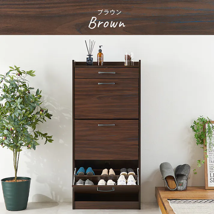 萩原スリーアイ HAGIHARA シューズラック RSR-1705WH ホワイト 高さ136.5cm 4934257304214【別送品】