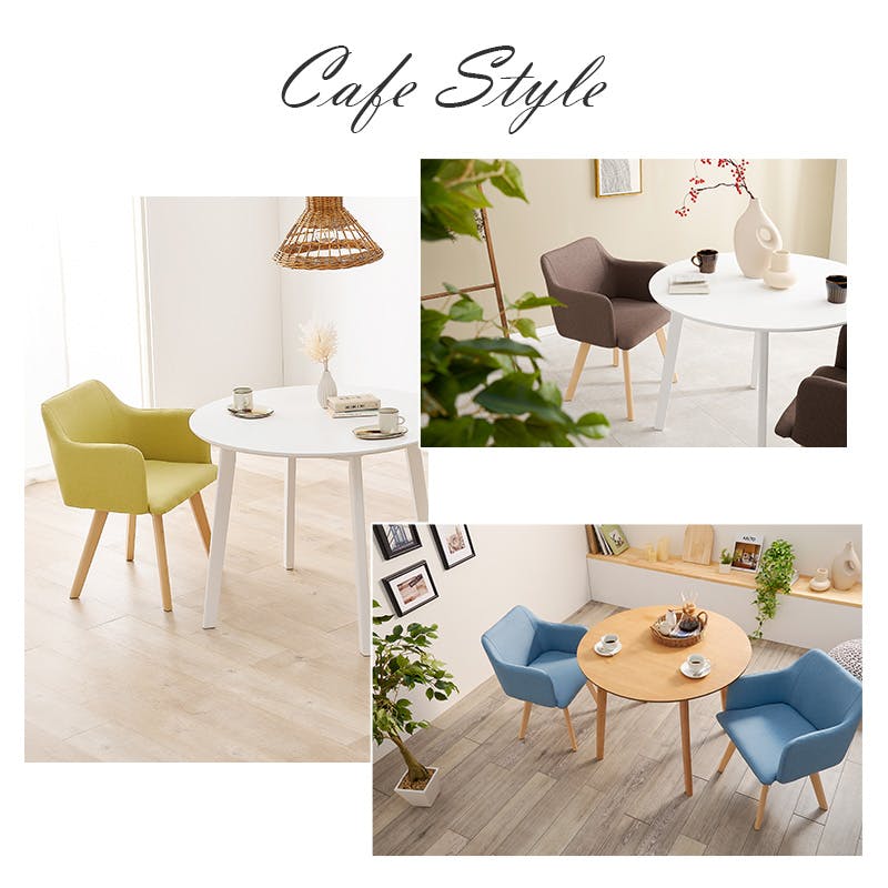 萩原スリーアイ HAGIHARA ダイニング3点セット SH-8640WH-23BL-3S