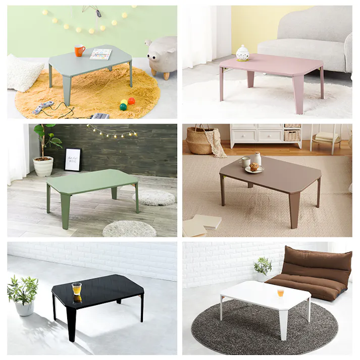 萩原スリーアイ HAGIHARA 折れ脚テーブル クルール9060CW クリアホワイト 幅90cm 2090939500 テーブル センターテーブル ローテーブル 4934257269414【別送品】