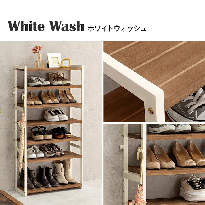 萩原スリーアイ HAGIHARA シューズラック MSS-6714NDG ダークグレー 幅65cm 可動棚7段 2102035100 収納家具 シューズラック 4934257286848【別送品】