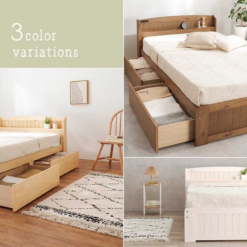 アイシン精機ASLEEP➕無印良品セミダブルサイズ 木製ベッド 引き出し式収納 アイシン精機ASLEEP➕無印良品セミダブルサイズ 木製ベッド 引き出し式