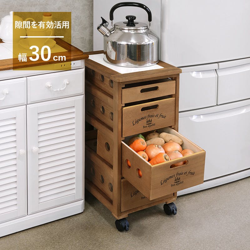 送料無料 【新品】 天然木 キッチンストッカー アウトレット 送料無料 【新品】 天然木 キッチンストッカー アウトレットの
