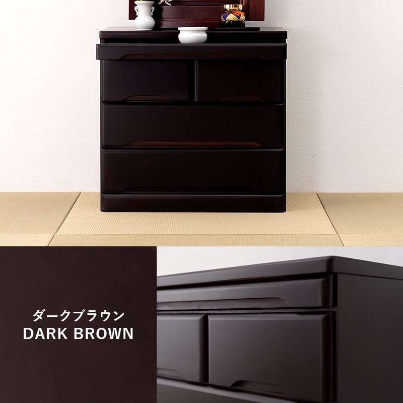 萩原スリーアイ HAGIHARA 仏壇チェスト MCH-6793LBR ナチュラル