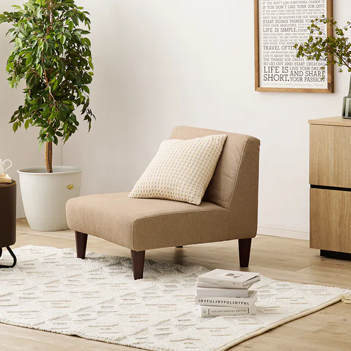 萩原スリーアイ HAGIHARA ソファ フラット1P-GY グレー 幅71cm 一人掛け用 3000002414 ソファ ソファベッド 4934257314770【別送品】