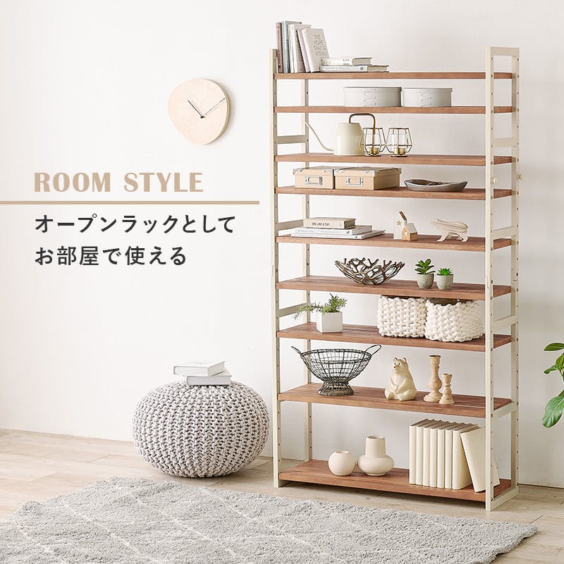 【✨美品】関東限定:萩原(Hagihara) 4段シューズラック ホワイト 61Rh199VVKL._AC_UL210_SR210,