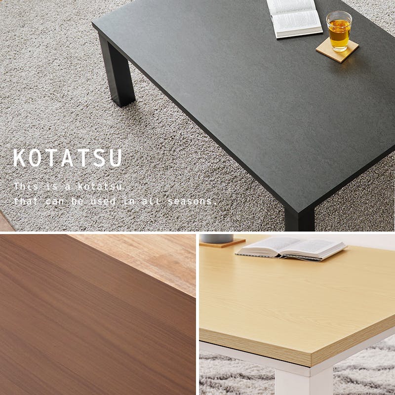 こたつ mentaiko 4WAYこたつ 独歩 150 BR 高脚セット(150高脚セット 5Y）BR