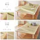 萩原スリーアイ HAGIHARA 畳ダブルベッド WB-7717D-NAクラマ ナチュラル 畳マット140×200cm 3000003116 ベッド 畳ベッド 4934257321808【別送品】
