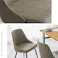 チェア LC-4860GY ファブリックグレー 2脚セット ファブリックグレー インテリア 家具 収納 イス チェア ダイニングチェア 3000003469【別送品】