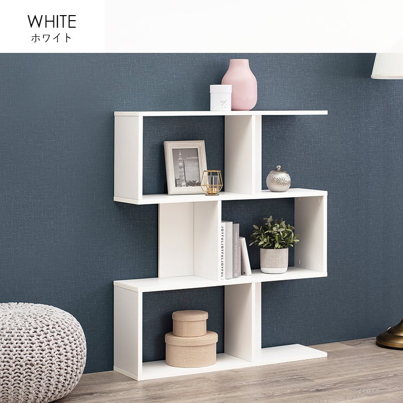 ディスプレイラック RCC-1602WH ホワイト インテリア 家具 収納 収納