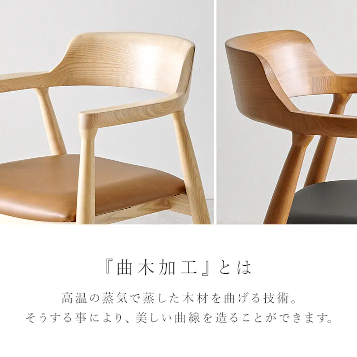ダイニングチェア VC-7002-NACA 2脚セット PVCキャメル インテリア 家具 収納 イス チェア ダイニングチェア 3000003753【別送品】