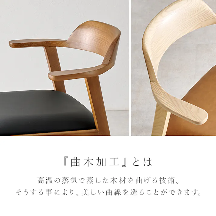 ダイニングチェア VC-7003-NACA 2脚セット PVCキャメル インテリア 家具 収納 イス チェア ダイニングチェア 3000003757【別送品】