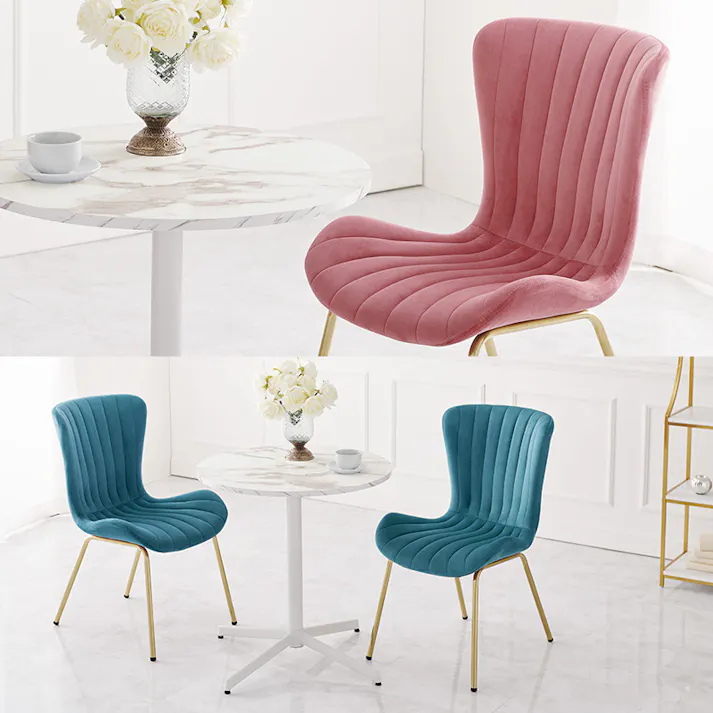 テーブル&チェア3点セット LT-4931MWH-63DPI-S ディープピンク インテリア 家具 収納 テーブル カフェテーブル ティーテーブル 3000003805【別送品】